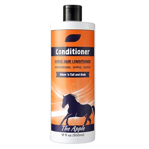Equine Mane Tail Shampoo - 500 ml Kräuterreiniger (Konditionierungserweichung), Glanzverstärker, Staubschutzmittel, Entwirrungsformel, Bruchkontrolle | Pferdepflegevorräte für Bad gesunder Mantel Smoo von Jlobnyiun