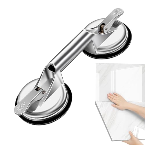 Floor Gap Reparaturwerkzeug, Fliesensaugne -Tasse Werkzeug, Hochleistungs -Abzieher, Fixer Für Die Ausrichtung Der Nivellierungskante Reparatur -Naht -Installation Kacheln von Jlobnyiun