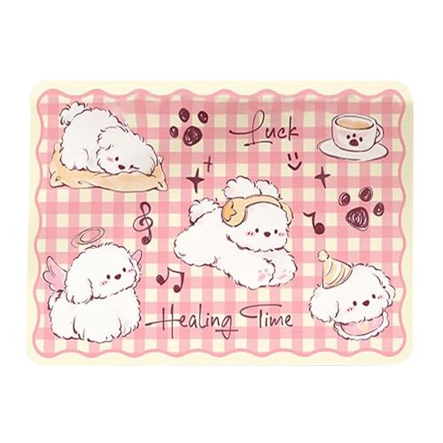 Futtermatte Für Haustiere - Hunde- & Katzennapfuntersetzer | Saugfähige Antirutschmatte 30x40 cm Schutz Unterlage Gegen Wasserspritzer Bodenbelagschutz Für Katzennapf Indoor von Jlobnyiun