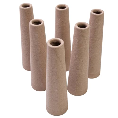 Garnkugelkegel - 6pcs DIY -Wicklungsrohrorganisator, Kartonhalter, dicker Wollorganisator, Handwerksstrickrohr, Hobby -Hobby -Werkzeug | Garn-Ball-Kit für handgefertigte Garnprojekte Weben des Handwer Garnkugelkegel - 6pcs DIY -Wicklungsrohrorganisator, Kartonhalter, dicker Wollorganisator, Handwerksstrickrohr, Hobby -Hobby -Werkzeug | Garn-Ball-Kit für handgefertigte Garnprojekte Weben des Handwer von Jlobnyiun