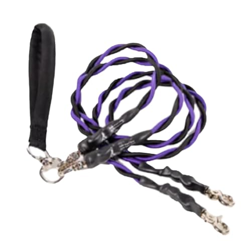 Hundeleinen - Doppelter Hundespaziergangsseil | Starkes Bequemes Und Robustes Haustierzubehör Für Komfort Am Outdoor-Ziehen Verbesserte Sicherheit Parkspaziergänge Und Training von Jlobnyiun