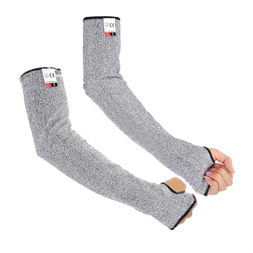 Jlobnyiun Gartenhülsen, 1 Paar HPPE-Anti-Schneider-Armschutz, 5-Level-Waschschweißärmel für Männer Gla-Fabrik, Gartenarbeit und andere gefährliche Arbeiten Jlobnyiun Gartenhülsen, 1 Paar HPPE-Anti-Schneider-Armschutz, 5-Level-Waschschweißärmel für Männer Gla-Fabrik, Gartenarbeit und andere gefährliche Arbeiten von Jlobnyiun