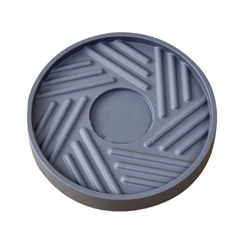 Jlobnyiun Rolling Pflanze Ständer - Schwerdienst - - -Tablett, langlebiger Pflanzer Caddy | Robuste Basis mit 360 ° Caster n, Glatte Plattform für große Vasen Innenpflanzen Außenpflanzen Objekte von Jlobnyiun