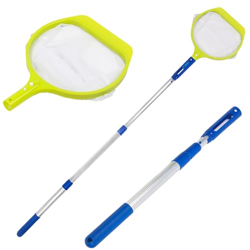 Jlobnyiun Schwimmbadnetz | -Laubnetze – feinmaschiges Netzkorb-Reinigungszubehör für Teichreinigung, Wartung, und Jlobnyiun Schwimmbadnetz | -Laubnetze – feinmaschiges Netzkorb-Reinigungszubehör für Teichreinigung, Wartung, und von Jlobnyiun