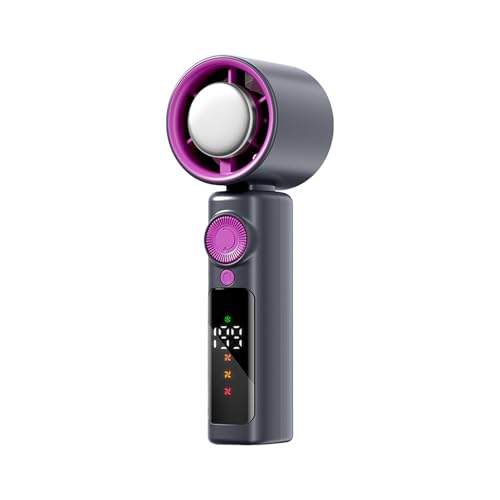 Jlobnyiun Tragbarer Kühlventilator | Wiederaufladbarer Turbinen Handventilator - Klappbar 4000mAH LED Display 1-199 Geschwindigkeitsstufen Nachtlicht Für Schlafzimmer Reisen Outdoor Zelt Jlobnyiun Tragbarer Kühlventilator | Wiederaufladbarer Turbinen Handventilator - Klappbar 4000mAH LED Display 1-199 Geschwindigkeitsstufen Nachtlicht Für Schlafzimmer Reisen Outdoor Zelt von Jlobnyiun