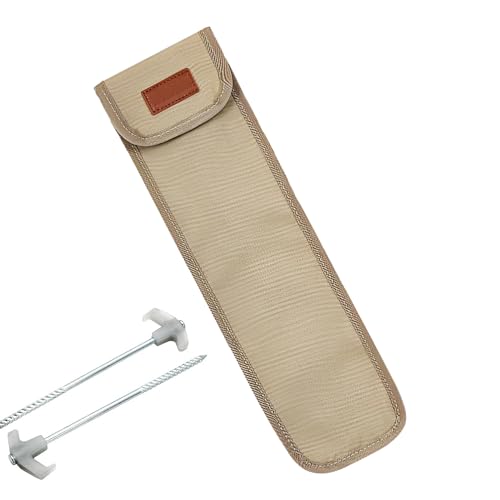 Jlobnyiun Zeltstangentasche | Ersatzpfahl-Aufbewahrungstasche | 900D Oxford-Gewebe, wasserdicht, robuste Tasche für Nägel, Reisen, Aktivitäten, Aufbewahrung, Picknick, Wandern Jlobnyiun Zeltstangentasche | Ersatzpfahl-Aufbewahrungstasche | 900D Oxford-Gewebe, wasserdicht, robuste Tasche für Nägel, Reisen, Aktivitäten, Aufbewahrung, Picknick, Wandern von Jlobnyiun