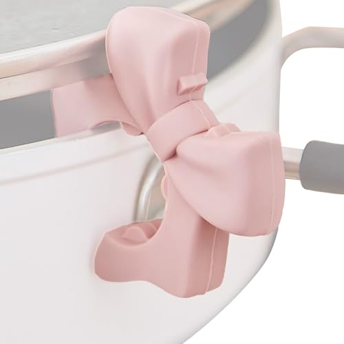 Kochlöffelhalter | Kochlöffelhalter aus Silikon | rutschfester hitzebeständiger Halter in Schleifenform für Kochtöpfe von Jlobnyiun