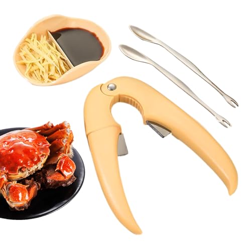 Meeresfrüchte Werkzeuge,Hummerknacker und Werkzeuge - Tragbarer Hummerzangen Entkerner Gabel Set für Jugendliche Ältere Erwachsene Restaurant Mahlzeitzubereitung Familienabend Feiertagstreffen Picknic Meeresfrüchte Werkzeuge,Hummerknacker und Werkzeuge - Tragbarer Hummerzangen Entkerner Gabel Set für Jugendliche Ältere Erwachsene Restaurant Mahlzeitzubereitung Familienabend Feiertagstreffen Picknic von Jlobnyiun