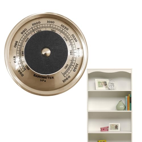 Multifunktionsbarometer - 70 -mm -Luftdruckmesser, Wandwetterstation für die Wand, eingebautes Werkzeug, atmosphärisches Messgerät, eingebettetes Vorhersageinstrument | Perfekt für das Studium der Inn Multifunktionsbarometer - 70 -mm -Luftdruckmesser, Wandwetterstation für die Wand, eingebautes Werkzeug, atmosphärisches Messgerät, eingebettetes Vorhersageinstrument | Perfekt für das Studium der Inn von Jlobnyiun