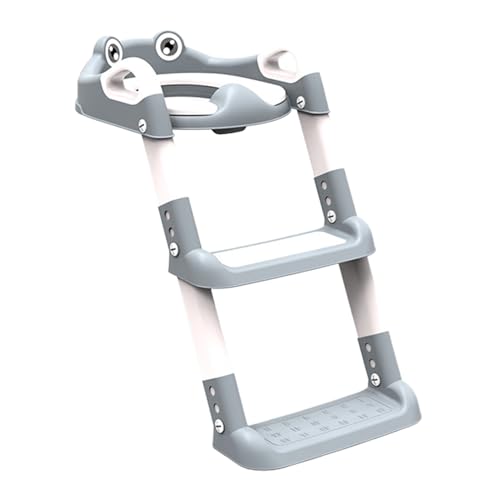 Orinalstuhl für Kinder – Verstellbarer Toilettensitz mit Klappfunktion | Stabiler Hocker mit bequemen Griffen, zur Unterrichtung der Toilettentraining von Jlobnyiun