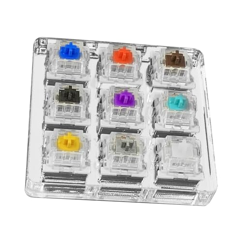 Schalter-Tester-Werkzeuge – Mechanische Tastatur-Checker, Achsen-Sample-Board | Präzisions-Multi-Sampler-Gerät für, Schreibkräfte, hausgemachte Reparatur-Enthusiasten, Setup-Test-Kontrollen von Jlobnyiun