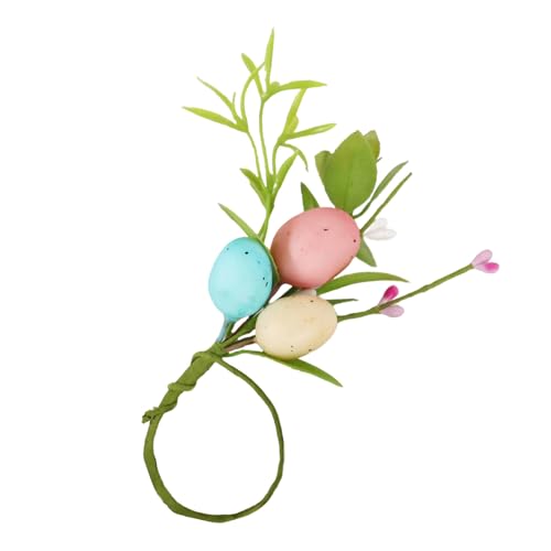 Serviettenringe | Osterei Deko Ringe für Servietten - Tisch Serviettenhalter - für Feiertage Hochzeitsfeier Abendessen Geburtstage Familienfeiern Weihnachten von Jlobnyiun