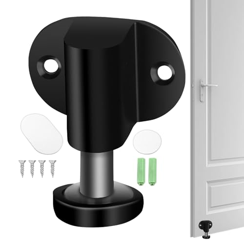 Türstopper | Hochleistungs -Türstopp Magnetischer Türstopper Bodenmontage Halt - Justierbarer Klemmschutz Ohne Bohren Für Büro Küche Wohnheim Wohnung Haus Restaurant Wohnzimmer Teppich Fliese Beton von Jlobnyiun