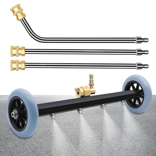 Unterbodenreiniger,40 cm Verlängerungshilfe Unterbodenspüler | Leistungsstarker Sprüher Für LKW Einfahrt Garage Werkstatt Außenreinigung Fahrzeugwäsche | Auto Waschen und Pflege von Jlobnyiun