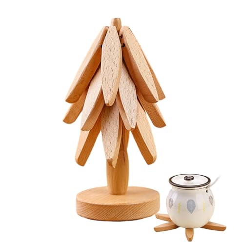 Untersetzer aus Holz für heiße Gerichte – Tischunterlage, Geschirrablage, geschnitzter Küchenständer mit natürlicher Oberfläche und glattem Design, um Arbeitsplatten oder Tischplatte vor für den Untersetzer aus Holz für heiße Gerichte – Tischunterlage, Geschirrablage, geschnitzter Küchenständer mit natürlicher Oberfläche und glattem Design, um Arbeitsplatten oder Tischplatte vor für den von Jlobnyiun