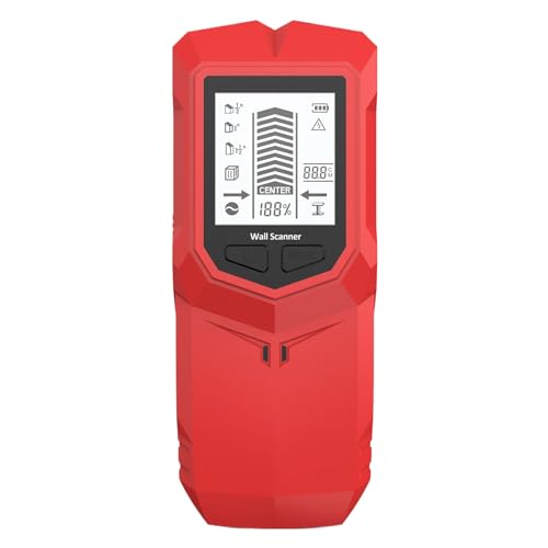 Wandständer Finder,Ständer Detektor | LCD Display Mit Audioalarm Tiefenerkennung Wasserwaage Für Elektroinstallation Fliesen Renovierung Holz Bearbeitung | Für Renovierung Elektroarbeiten H von Jlobnyiun