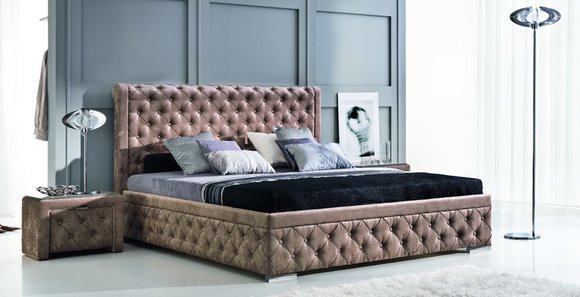 BETT DESIGNER POLSTERBETT EHEBETT DOPPELTBETT - ROMA von Jmoebel