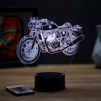 Lampe De Chevet Personalisierbar Veilleuse Illusion 3D Royal Enfield Continental Gt650 - 16 Couleurs & Télécommande von JnbMaker