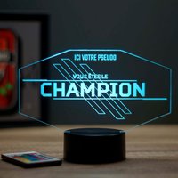 Lampe De Chevet Personalisierbar Veilleuse Illusion 3D Spécial Gamer Apex - 16 Couleurs & Télécommande von JnbMaker