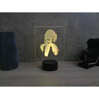 Lampe Led Illusion 3D-Veilleuse Porträt Von Marilyn Monroe Personalisierbar - 16 Couleurs Avec Télécommande Fabriquée En France Lampe Led Illusion 3D-Veilleuse Porträt Von Marilyn Monroe Personalisierbar - 16 Couleurs Avec Télécommande Fabriquée En France von JnbMaker
