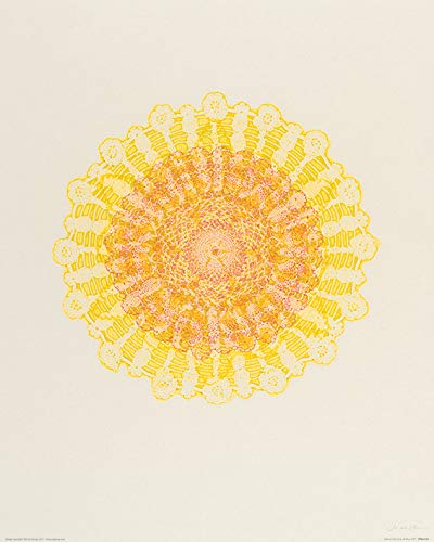 Jo de Pear "Saffron Pink 40 x 50cm Kunstdruck von Jo de Pear