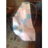 Preis Reduziert Werfen Quilt Handgefertigt Aus Umfunktionierten Wollpullover von JoAnnsREstore