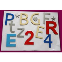 Buchstaben Bunt Für Innen Und Außen, Namen, Schriftzug Aus 3mm Aluverbund-Material Buchstaben Bunt Für Innen Und Außen, Namen, Schriftzug Aus 3mm Aluverbund-Material von JoKuSigns