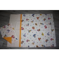 Bettwäsche Mouse 135 X 100 Inkl. Kissen Sterne Und Namen von JoNiLuc