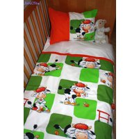 Wendebettwäsche Muhh Die Kuh 135 X 100 Inkl Kissen von JoNiLuc