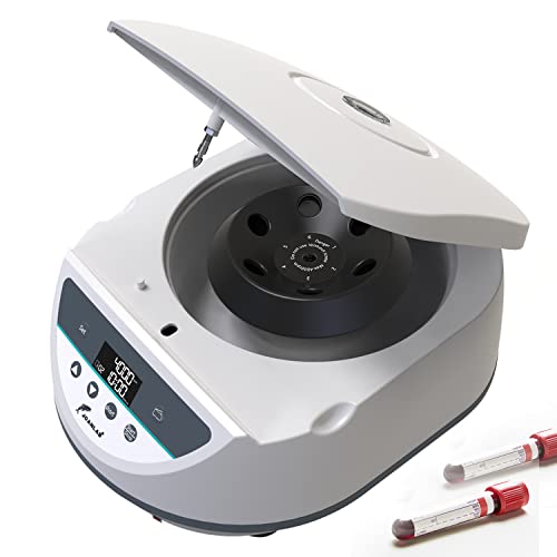 JOANLAB Labor Zentrifuge Prp Tischzentrifuge 5000rpm 12x5ml/10ml LCD Digital Laborzentrifuge mit Zeitmessung JOANLAB Labor Zentrifuge Prp Tischzentrifuge 5000rpm 12x5ml/10ml LCD Digital Laborzentrifuge mit Zeitmessung von JoanLab
