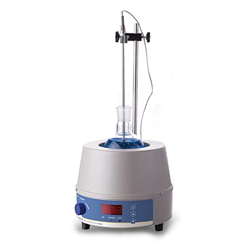 JOANLAB Labor Heizmantel 1000ml Elektrischer Laborheizungsmantel mit Magnetrührer, digitale Temperaturregelung von JoanLab