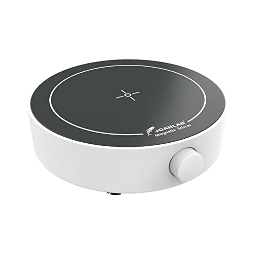 JOANLAB Magnetrührstäbe Mini Magnetische Rührplatte Labor Rührer Mixer mit Rührstab, Magnetrührer Mixer Platte 3000ml von JoanLab