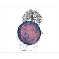 New World #165 - Giclée Kunstdruck/Poster Aquarell Gemälde Von Joanna Jensen New World #165 - Giclée Kunstdruck/Poster Aquarell Gemälde Von Joanna Jensen von JoannaIllustration