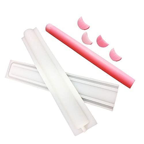 Joayuezo Tube Silikonformen Seifenform DIY Dessert Form Silikonform Rohrsäulenform für Handgemachte Seife, Gelee, Pudding, Kuchen Backwerkzeuge (Moon) von Joayuezo