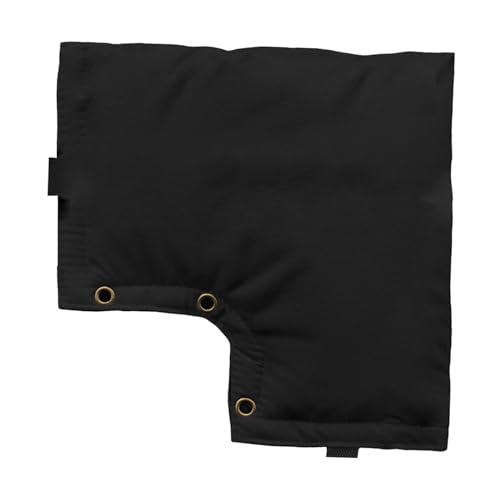 Outdoor Wasserhahn Abdeckung Groß Wasserhahn-abdeckungen Für Winter Frostschutz Wasserhahn frostschutz Thermoschutz für Garten-Wasserhahn Winterschutz (Black:30x33cm) von Joayuezo