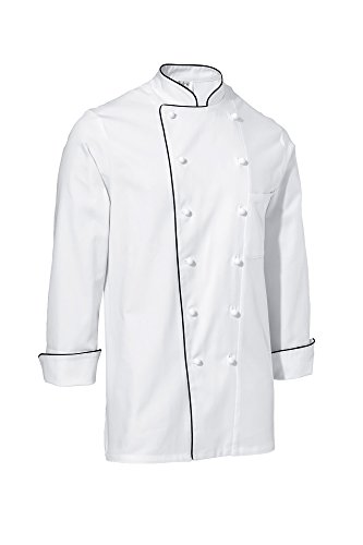 Jobeline Herrenkochjacke Tony Paspel langarm, 31853 von Jobeline