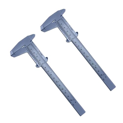 2 Stück Messschieber – Messschieber Mit Den Maßen 0–150 Mm | Präzisionsmessschieber | Multifunktionales Display-Nonius-Lineal | Praktisches Kaliber-Werkzeug Für Studien Und Genaue Messungen 2 Stück Messschieber – Messschieber Mit Den Maßen 0–150 Mm | Präzisionsmessschieber | Multifunktionales Display-Nonius-Lineal | Praktisches Kaliber-Werkzeug Für Studien Und Genaue Messungen von Joberio