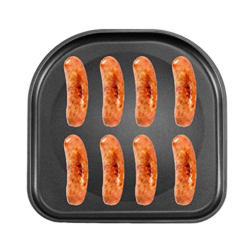 Air Fryer Tray Replacement - Grill Plate Crisper Plate | Stainless Steel Air Fryer Grill Pan | Cooking Trays Removable Mesh Cooking Rack For Fried Chicken Legs & Accessories von Joberio