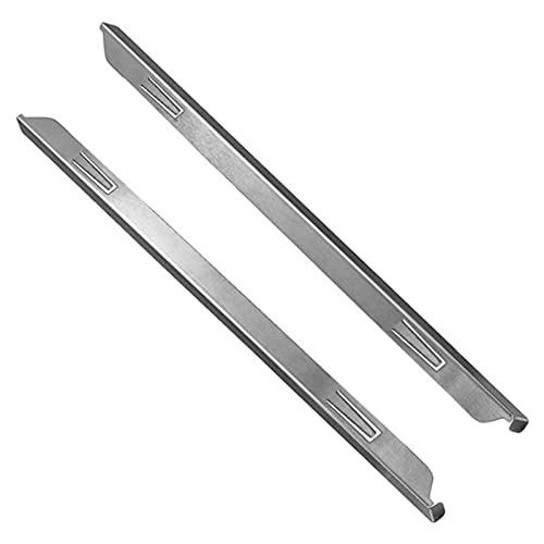 Arbeitsplatte, Herdfüller, Edelstahl, 1 Paar Küchenherd-Arbeitsplattenabdeckungen, Herdschutz, Herdplattenschutz (58,9 cm / 63,5 cm) von Joberio
