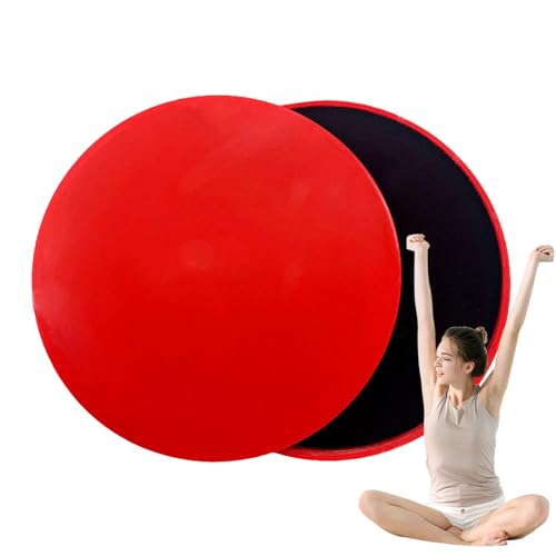 Core Sliders, Side Exercise Sliders Gliding Discs, Fitness Core Trainer Sliders, Light and Portable Core Workout Equipment, Multi-Function Core Slider for Hardwood, Tile & Carpet Floors von Joberio