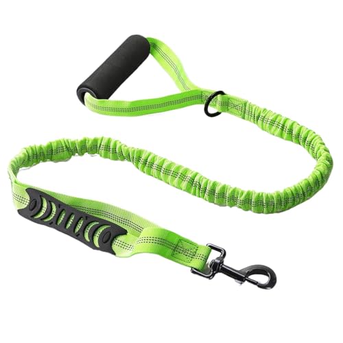 Hundeleine - Starke Hundeleine | Stoßdämpfende Reflektierende Haustierleine | Hochdichte Haustierleine mit Griff | Verschleißfeste Hundeleine | No Pull Hund Laufleine für Spaziergänge, im von Joberio
