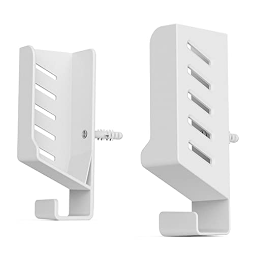 Joberio Wandregal für Router - Protable Floating Router Shelfs Wall Mounted - Schwebende Regale für Schlafzimmer, Dekoration, Wohnzimmer, Wandmontage, perfekt für WLAN, TV-Box, Kabelbox Joberio Wandregal für Router - Protable Floating Router Shelfs Wall Mounted - Schwebende Regale für Schlafzimmer, Dekoration, Wohnzimmer, Wandmontage, perfekt für WLAN, TV-Box, Kabelbox von Joberio