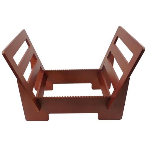 Schallplattenaufbewahrung – Schallplattenregal | Albumständer | Holz Album Halter Ständer | Holz stapelbar Modern Album Halter | Desktop Album Aufbewahrung Organizer Display Ständer Rack für von Joberio