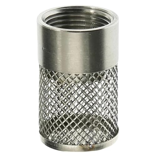 Schlaucheinlass-Siebfilter – Schlauch-Wasser-Ansaugsieb, Gartenschlauch-Sieb | Wasserpumpenfilter Aus Edelstahl | Aufnahmefilter Für Aquarium Für Standard-Gartenschläuche Schlaucheinlass-Siebfilter – Schlauch-Wasser-Ansaugsieb, Gartenschlauch-Sieb | Wasserpumpenfilter Aus Edelstahl | Aufnahmefilter Für Aquarium Für Standard-Gartenschläuche von Joberio