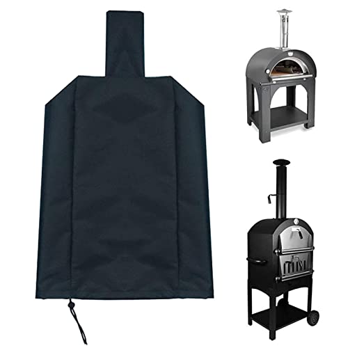 Toaster, 63 Zoll Grill, wetterfester Outdoor-Pizzaofen, silberbeschichtetes Polyester, verstellbare Reinigung, leicht Staub Regen für Haus Garten von Joberio