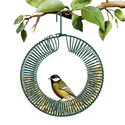 Vogelfutterstation mit Haken | für den Außenbereich | Mehrzweck-Eichhörnchen-Futterspender zum Aufhängen, Vogelfutterzubehör für Garten, Hof Vogelfutterstation mit Haken | für den Außenbereich | Mehrzweck-Eichhörnchen-Futterspender zum Aufhängen, Vogelfutterzubehör für Garten, Hof von Joberio