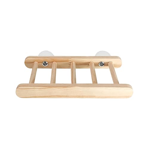 Vogelleitern für Papageien – Klappbare Kletterleiter für Papageien, Mehrzweck-Schnabelschleifspielzeug, Vogelkletterspielzeug zum Stehen, Klettern, Ausruhen von Joberio