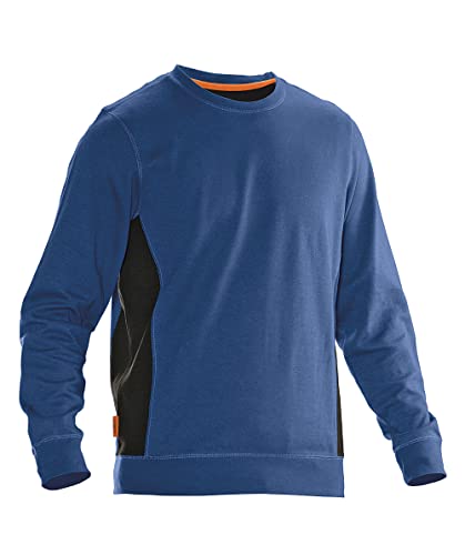 Jobman Sweatshirt 5402 Blau/Schwarz Gr. L von Jobman