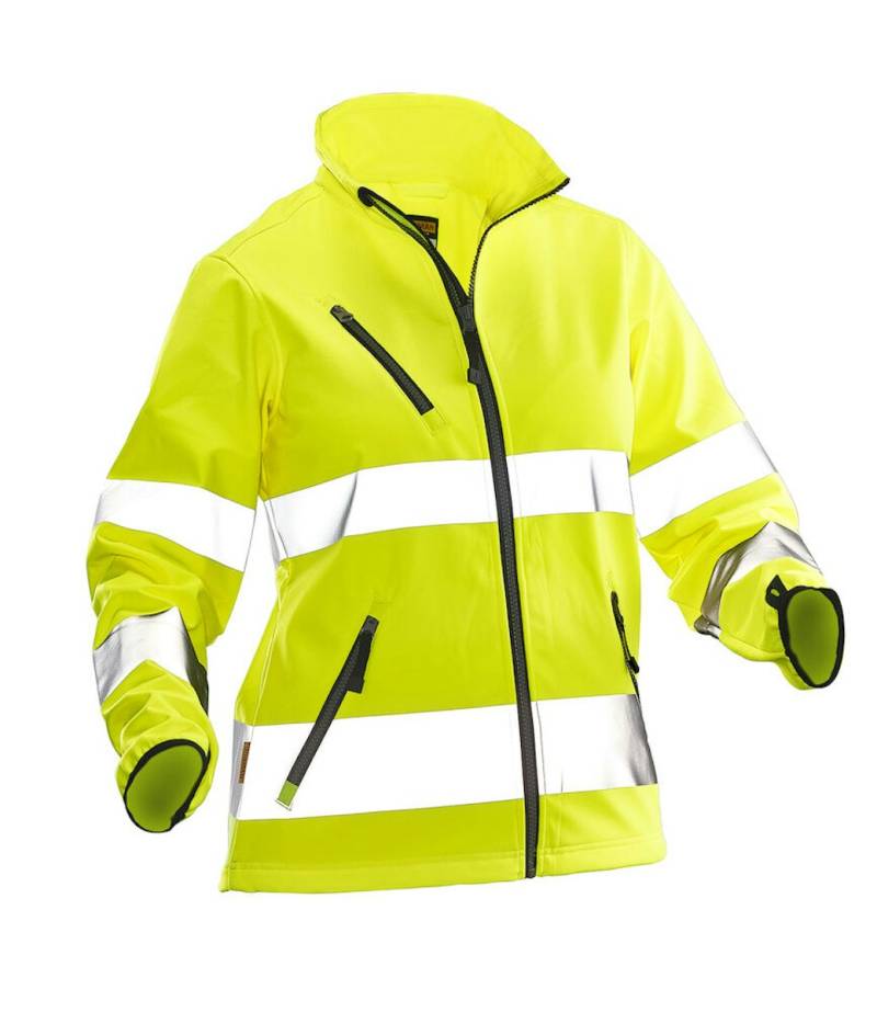 Jobman 1210 Hi-Vis Damen Softshelljacke L Jobman 1210 Hi-Vis Damen Softshelljacke L von Jobman Workwear