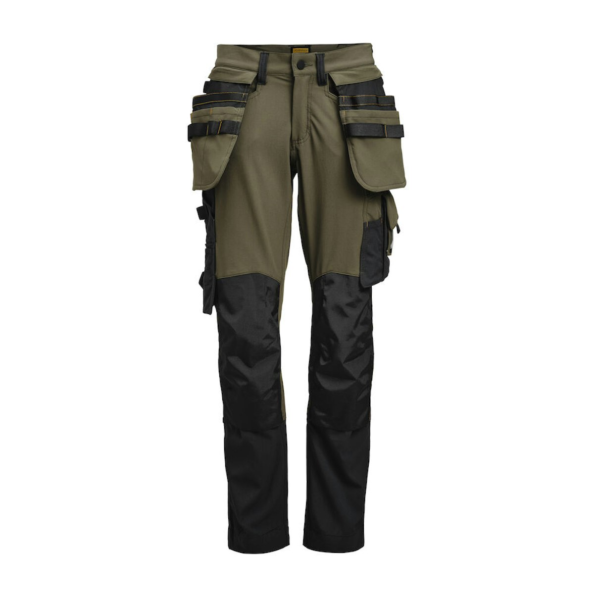 Jobman 2391 Stretch-Bundhose mit Hängetaschen D120 Olivgrün von Jobman Workwear